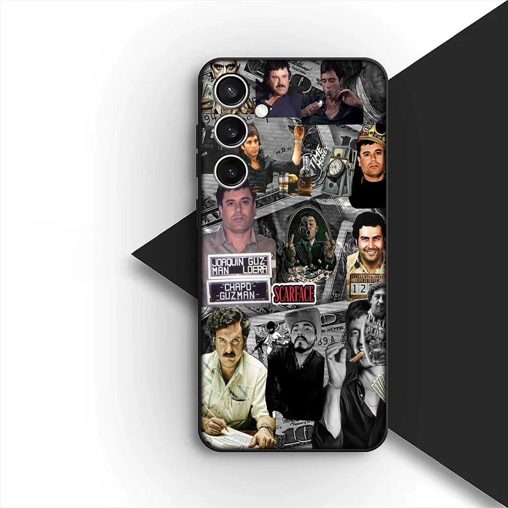 Чехол для телефона Narcos Scarface Pablo Escobar для Samsung Galaxy A07 A06 A05 A17 A16 A15 A25 A26 A27 A35 A36 A53 A54 A55 A57 Case