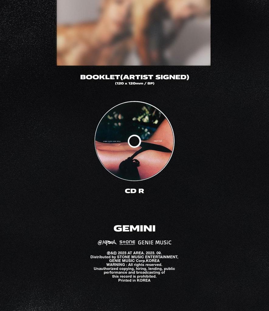 Gemini [LOVE SICK] 3rd EP ALBUM