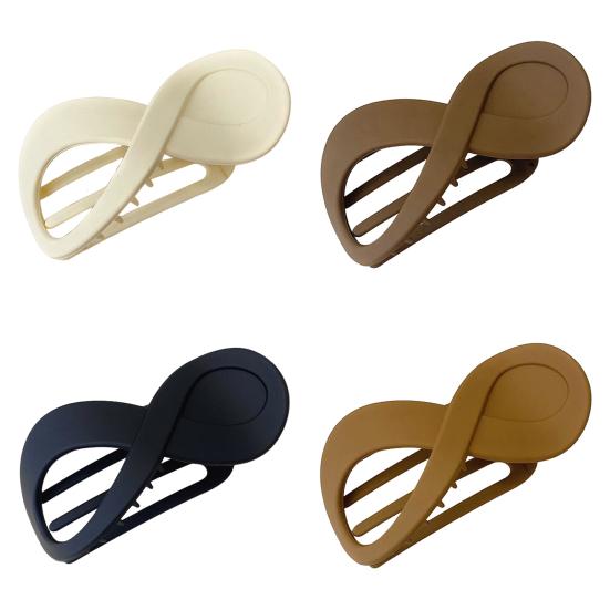 1/4 шт. Женские заколки для волос Женские заколки для волос для девочек Сильная фиксация Зажим для волос Нескользящие зубцы Заколки для волос Аксессуары для волос