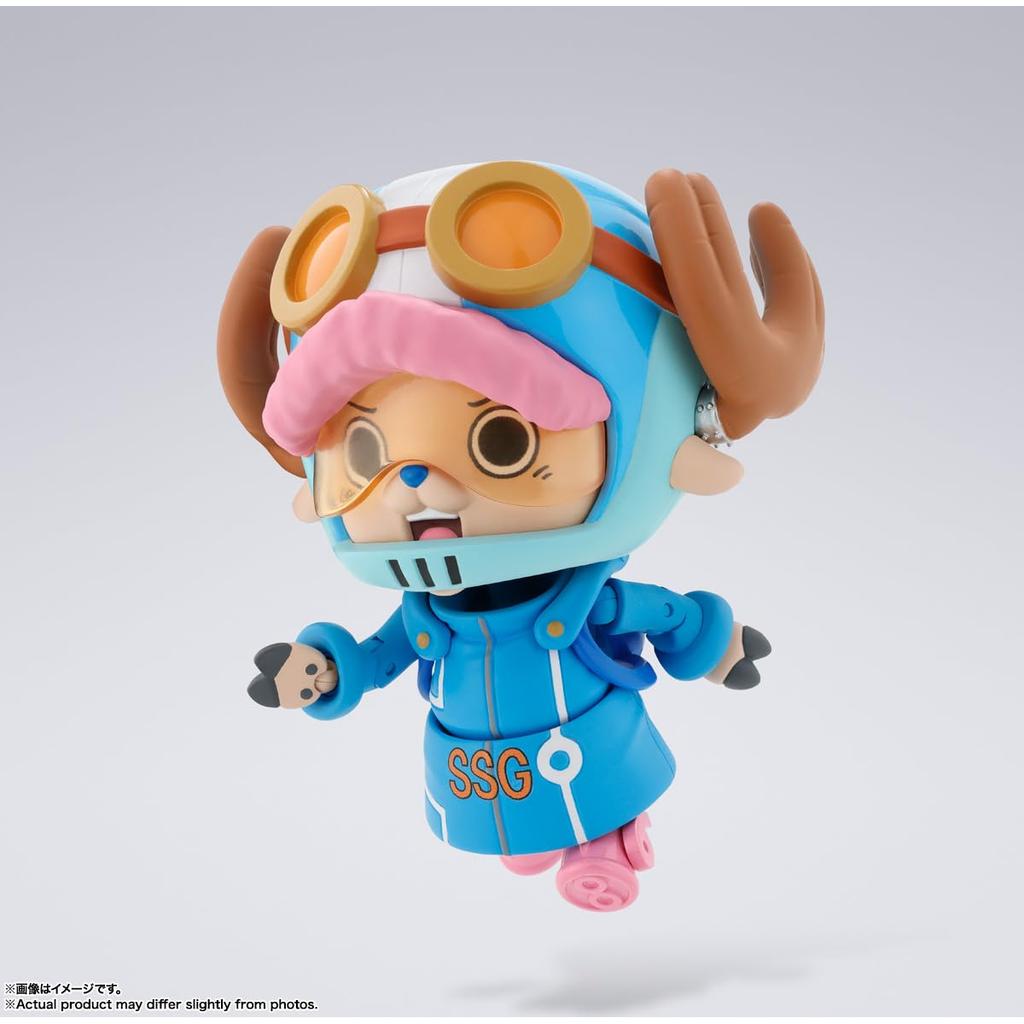 TAMASHII NATIONS С.Х.. Figuarts ONE PIECE Тони Тони Чоппер Версия Остров Эггхед. 75мм ПВХ и АБС Раскрашенная Экшн-фигурка