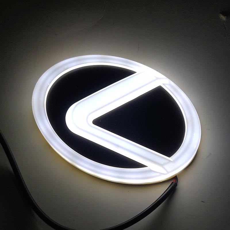 LED Luminous 4D Emblem Light for Lexus Cars