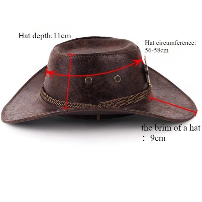 Искусственная кожа вестерн ковбойские шляпы для женщин мужчин винтажные джентльменские шляпы панама ковбойская кепка сомбреро хомбре