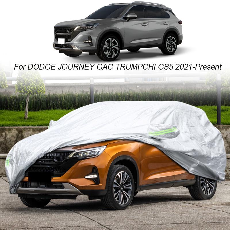 Полный автомобильный чехол от дождя, мороза, снега, пыли, водонепроницаемый защитный чехол с защитой от ультрафиолета, аксессуары для DODGE JOURNEY GAC TRUMPCHI GS5 GS8 2021-2025