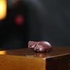 Чайный питомец-черепаха с драконом из фиолетовой глины от Лю Фэнцзюня - Ручная работа, Высококачественная Цзыша