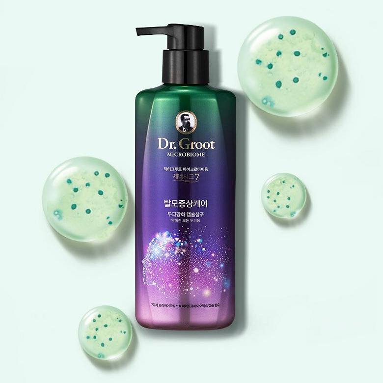 DR.GROOT Microbiome Genesique7 Капсульный шампунь 400 мл
