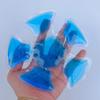 Blue PVC Gel Ice Pack Adjustable Reusable Cold Compress Unisex Cooling Pad for Helmets & Hats
