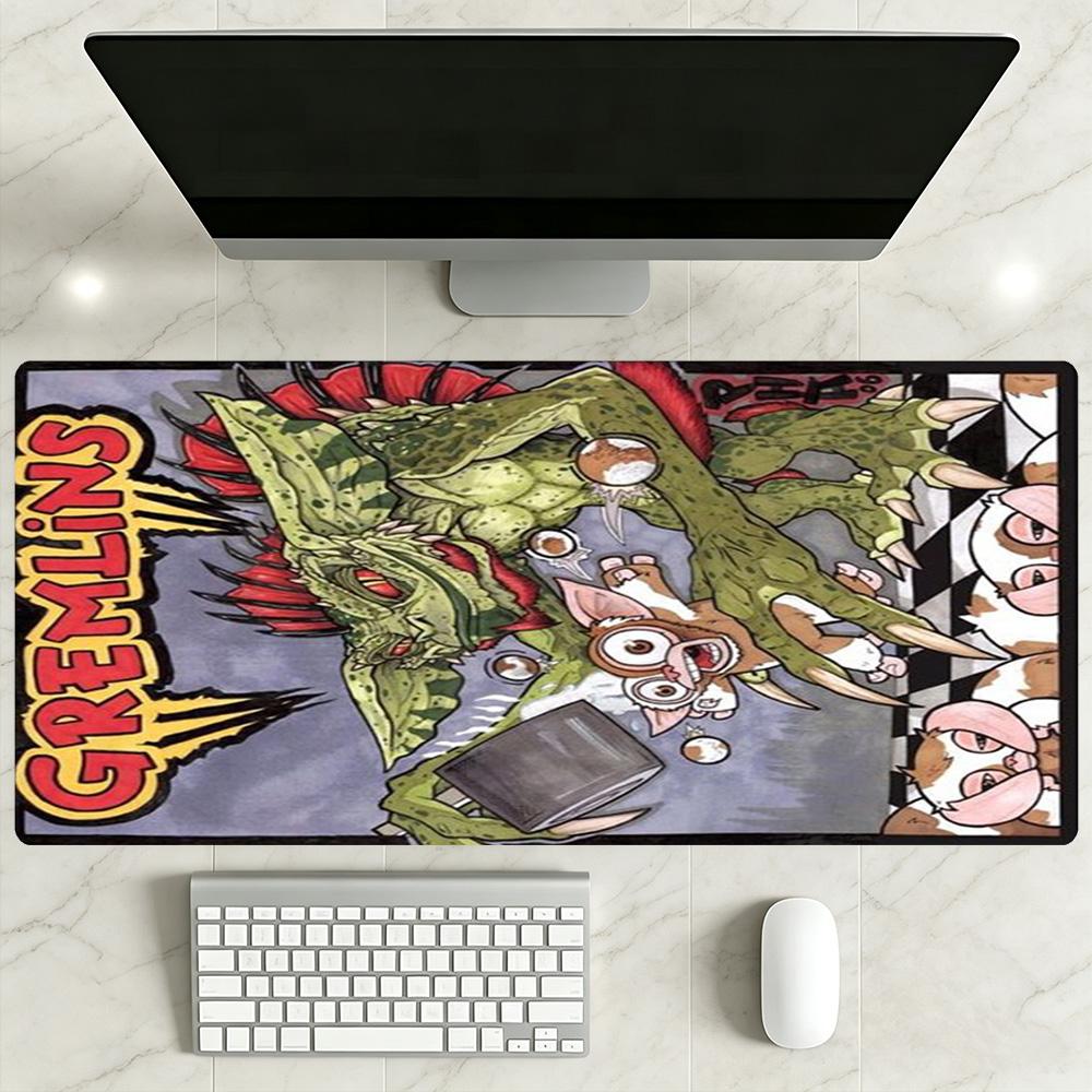 Gremlins Large Mouse Pad Gaming Laptop Mouse Pad Study Desk Mat Non-Slip Rubber Bottom Computer Decor Item Office Use