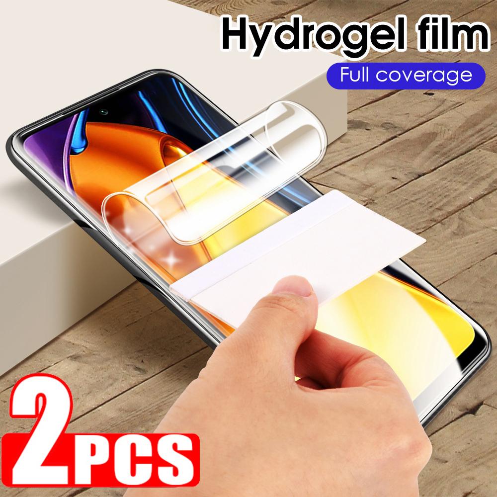 2 шт. HD ультратонкая гидрогелевая пленка для IPhone Samsung Huawei Xiaomi Redmi Meizu OnePlus OPPO Vivo Защитная пленка для экрана телефона