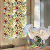 1Roll Electrostatic 43*100cm Glass Stickers Window PVC Flower Pattern Home Decor
