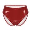 Женские трусики из лакированной кожи с мокрым эффектом и эластичным поясом, танцевальный фестиваль, Rave Bottoms