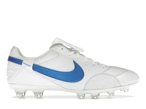 Nike Premier 3 FG Low Белый Сигнальный Синий - HM0265-103