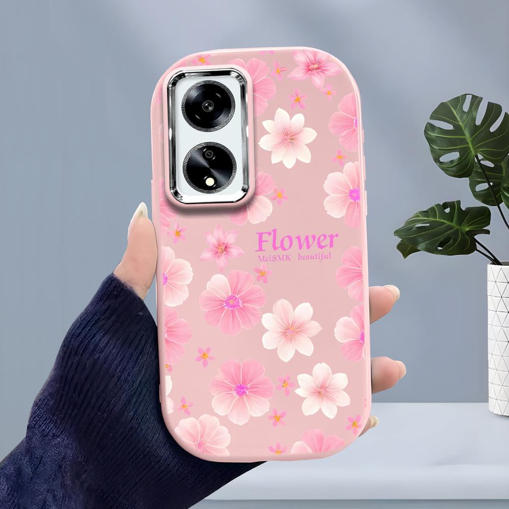 Solid Color Silver Edge Lens Soft Liquid Silicone Shockproof Phone Case for iPhone Samsung Huawei Honor Xiaomi Redmi OPPO Realme Vivo Infinix Tecno