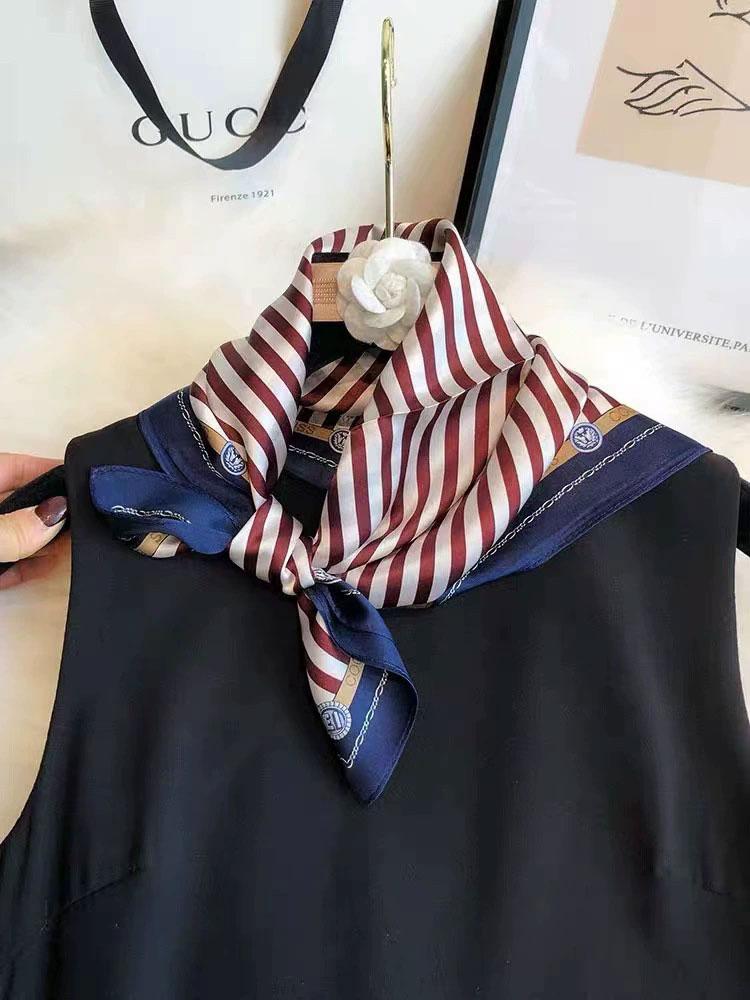 100% натуральный шелковый шарф женский бандана квадратные шарфы шарф платок шелковица мода роскошь высокое качество хиджаб платок женский