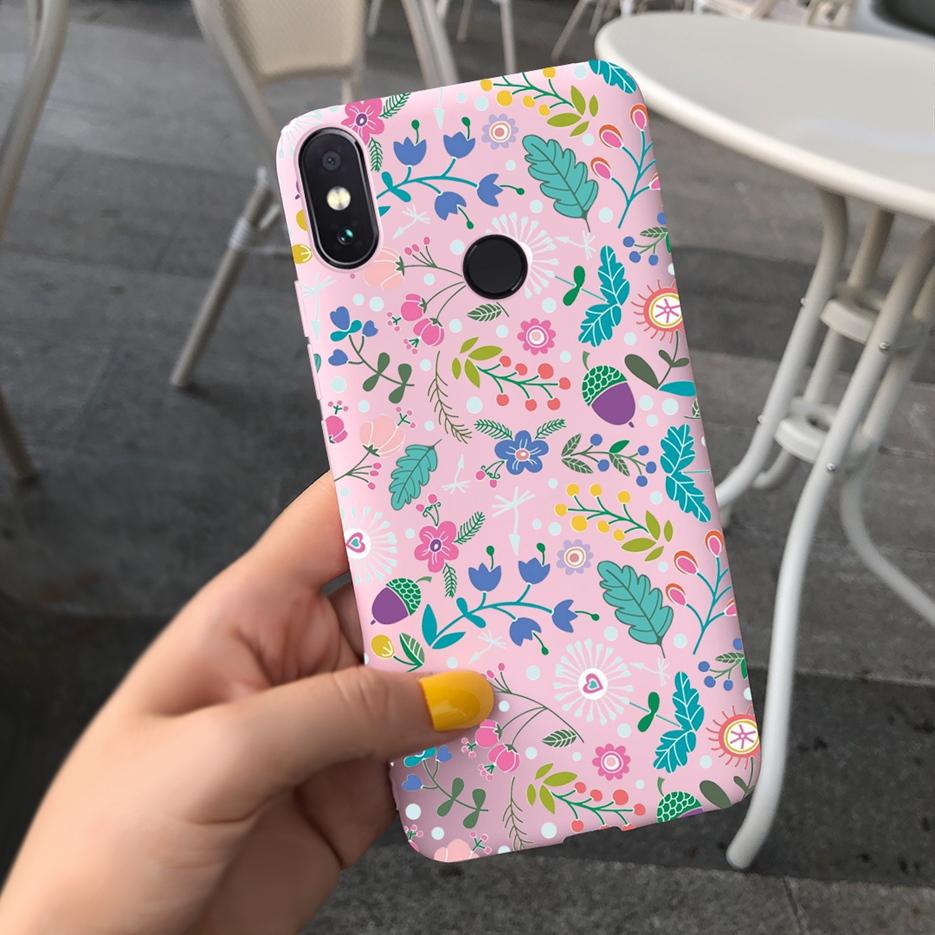 For Xiaomi Redmi Note 5 Pro Case Lovely Candy Painted Cover Soft Silicone Case For Xiaomi Redmi Note 5 Pro Note5Pro Cover Bumper