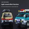 1:24 Mitsubishi Delica Off Road MPV Alloy Diecast Model Sound and Light Toy Home Trendy Display Ornament Kids Toys Gift for Boys