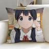 Классический аниме-чехол на подушку Tamako Market – Мягкий и легко стирающийся чехол для подушки – Универсальный для дивана, кровати, путешествий и офиса