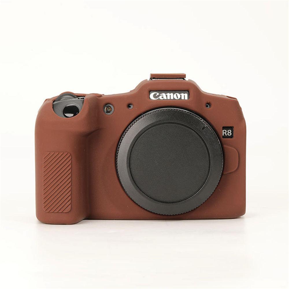 r8 Soft Silicone Skin Armor Camera Body Case For Canon EOS R8 Digital Camera
