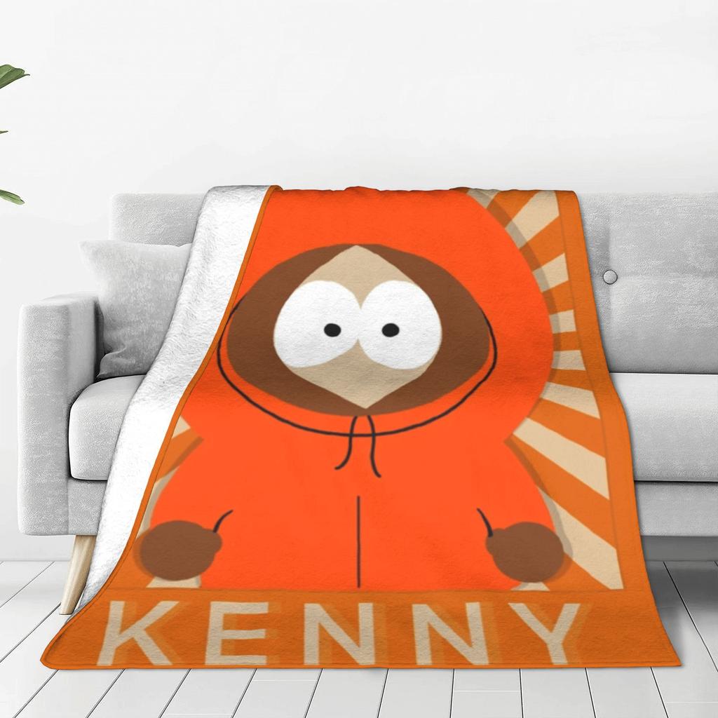 Epic Kenny McCormick Blanket Warm Cozy Fluffy Funny Southpark Throw Blankets for Couch 50x60 Inch Multi-size Rug Piece