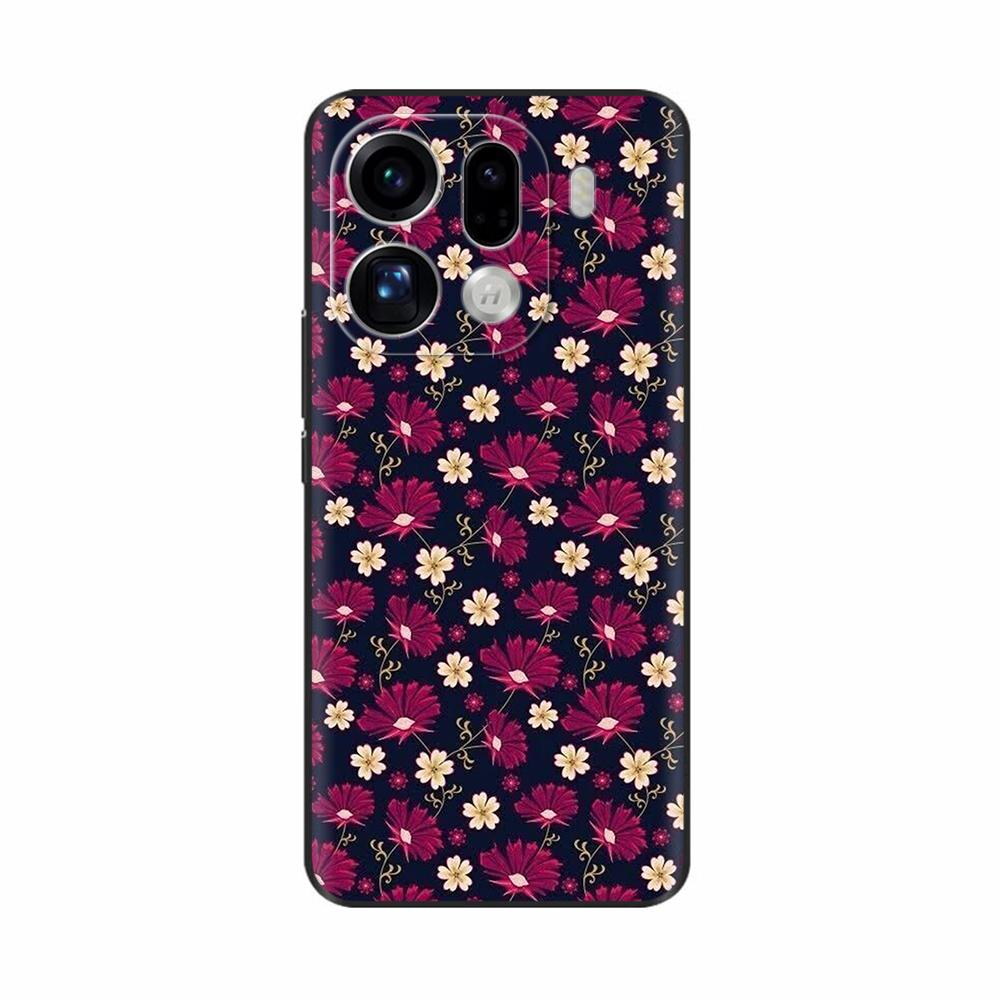 Чехол для OPPO Find X9 Pro Милые Цветы Мультяшная Задняя Крышка Для OPPO Find X9 Чехлы FindX9 Pro Ударопрочные Чехлы для Телефона Funda Оболочки