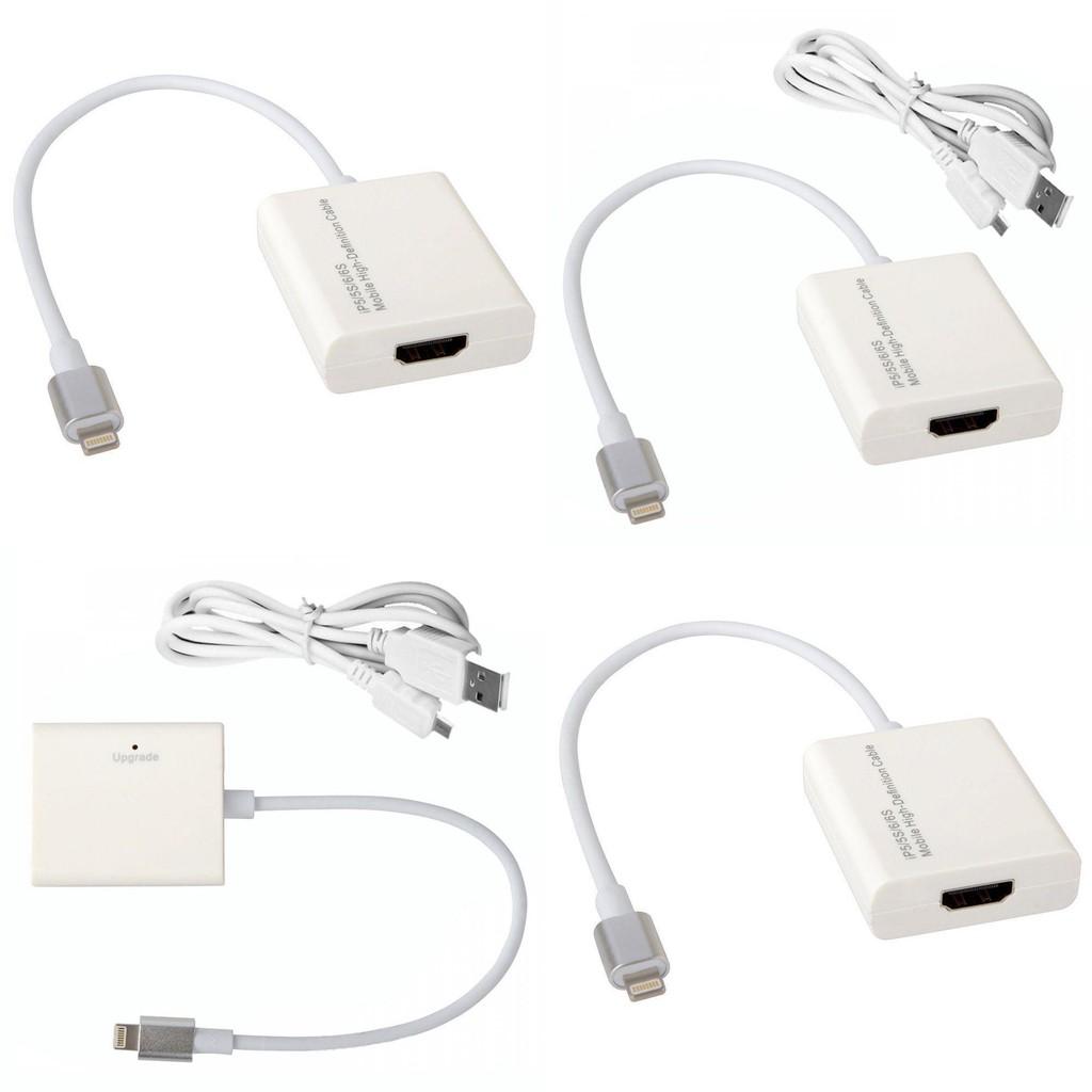 Кабель-адаптер Apple Lightning на HDMI с медным сердечником для зеркалирования экрана и потоковой передачи HD-видео