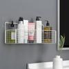 Storage Wall Mounted No Punching Bathroom Shelf Kitchen Accessories Storage Basket Hanging Basket