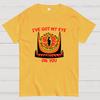 Ive Got My Eye On You Cotton Casual Cool Loose T-Shirt