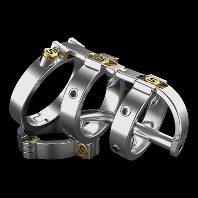 2023 New Steam Punk Series Chastity Cage Sextoys Chastity Belt Sissy Mechanical Multifunctional CB Lock Sex Toys for Men Gay