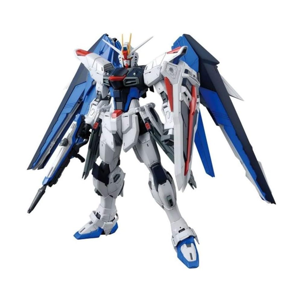 Bandai Spirits MG Freedom Gundam Вер. 2.0 Масштаб 1/100 Пластиковая модель с цветовой кодировкой, многоцветная