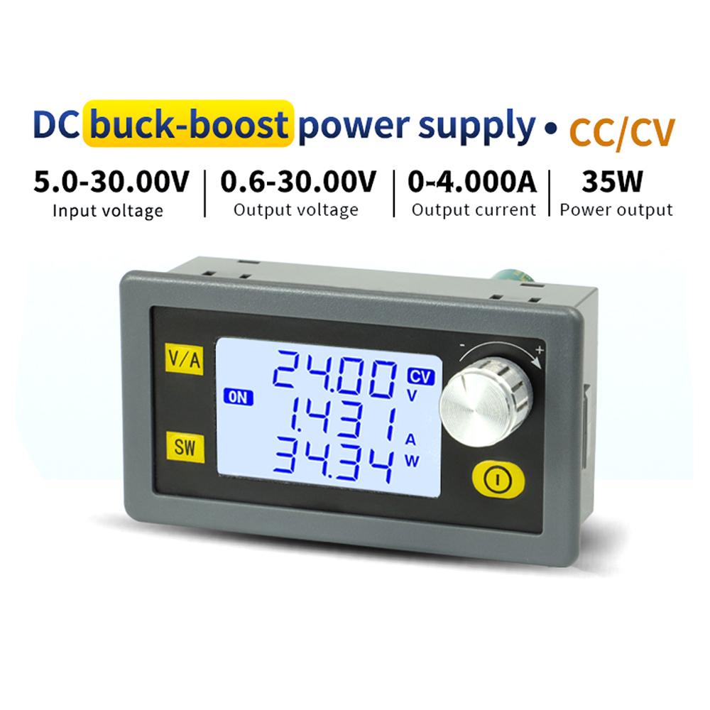 Преобразователь DC DC Buck Boost 5.0~30В в 0.6~30В Регулируемый Стабилизированный Лабораторный Источник Питания CC CV 0~4.0А 6В 12В 24В Модуль Питания