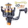 Fishing Line Reel  13+1BB Ball Bearing Gear Ratio:5.5:1 Spinning Reel  Carp Sea Fishing Reel