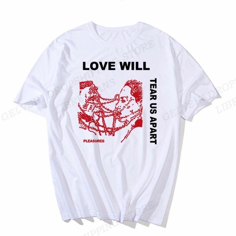 Love Tear Us Apart Lil Peep T Shirt Unisex Fashion T-shirts Cotton Tshirt Kids Hip Hop Tops Tees Rapper Tshirt Women Tshirt Boy Tee