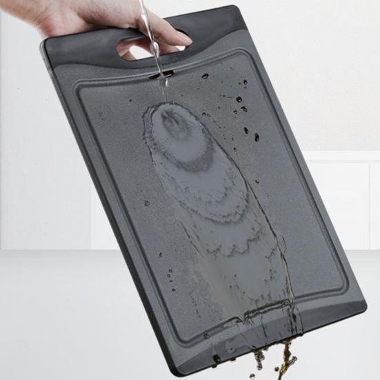 Plastic Cutting Chopping Non-Slip Board Fruit Vegetable Cook Block Kitchen Tool