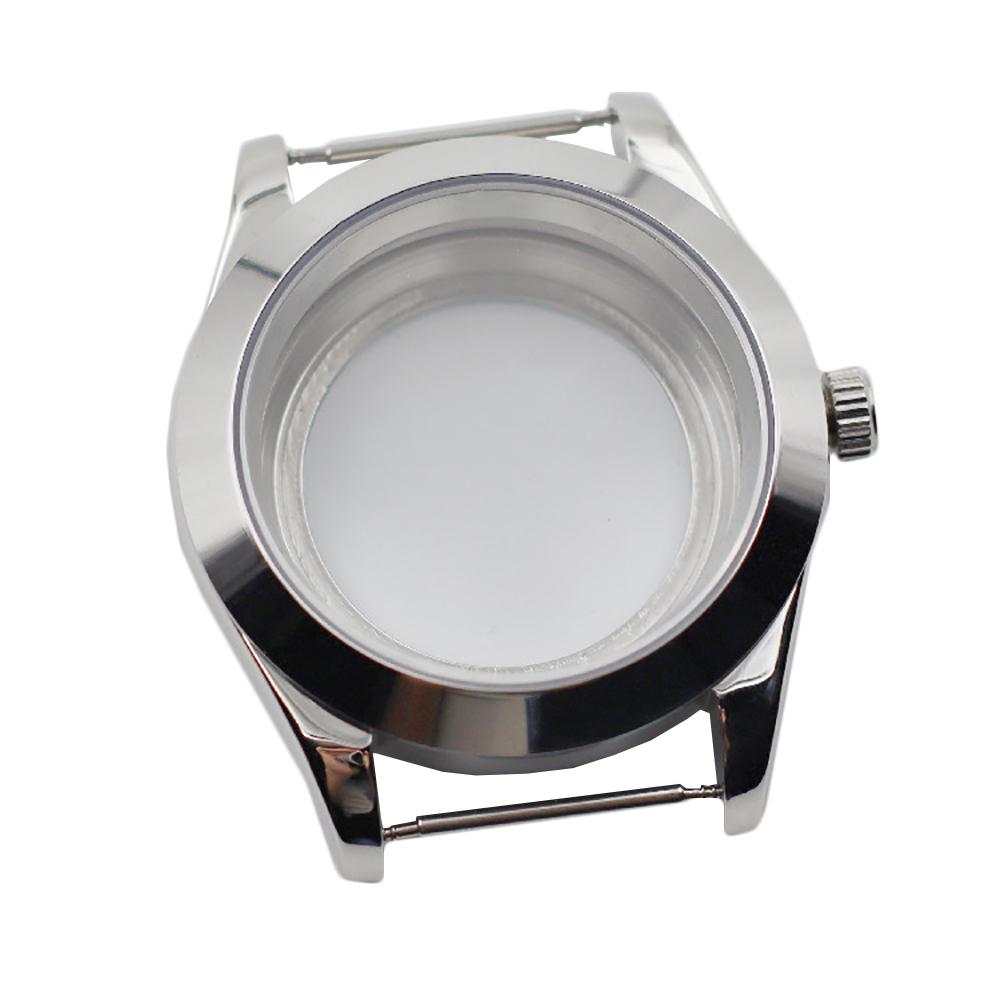 41mm Sapphire Glass Watch Case Fit For ETA 2824 Waterproof