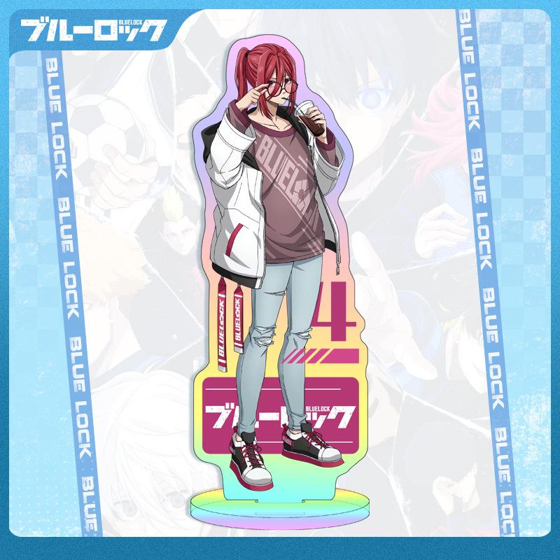 Blue Prison Rainbow Laser Large Standee Cartoon Acrylic Peripheral Creative Ornaments Can Be D