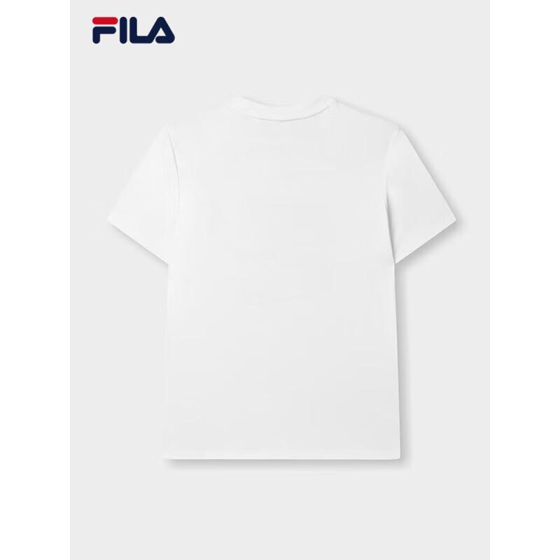 Fila Женская вязаная футболка с коротким рукавом и круглым вырезом