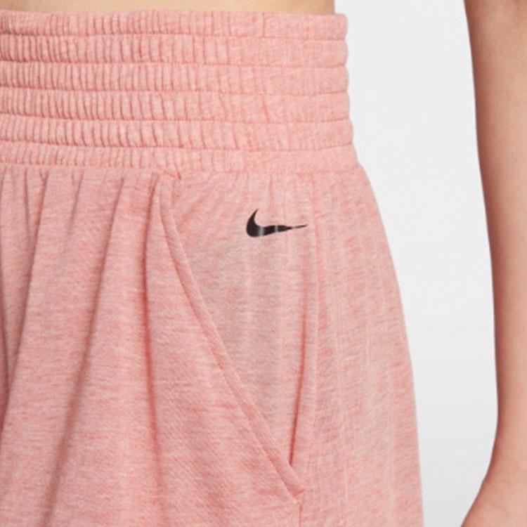 Nike Повседневные шорты женские розовые умеренные AR6362-252