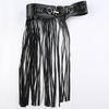Jeans Decor Tassels Waistband Zinc Zinc Alloy Punk Belt Fashion Rivets Belt  Jazz Dance Accessory