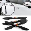 gjbf4 4pcs Car Styling Door Anti-collision Bumper Strip Sticker Accessories For Mitsubishi Ralliart Lancer Outlander ASX Galan Colt