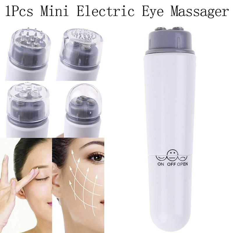 Latest Mini Electric Eye Massager Facial Vibration Thin Device Face Lift Massage Pen