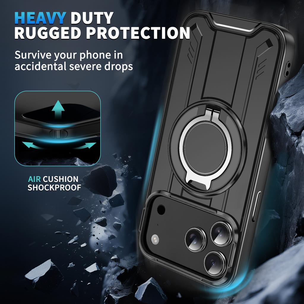 Для iphone17 Ударопрочный Чехол-кольцо-подставка для Iphone 17 Pro Max 16 Plus 17 Air 16e Pro Iphone16 Iphone17