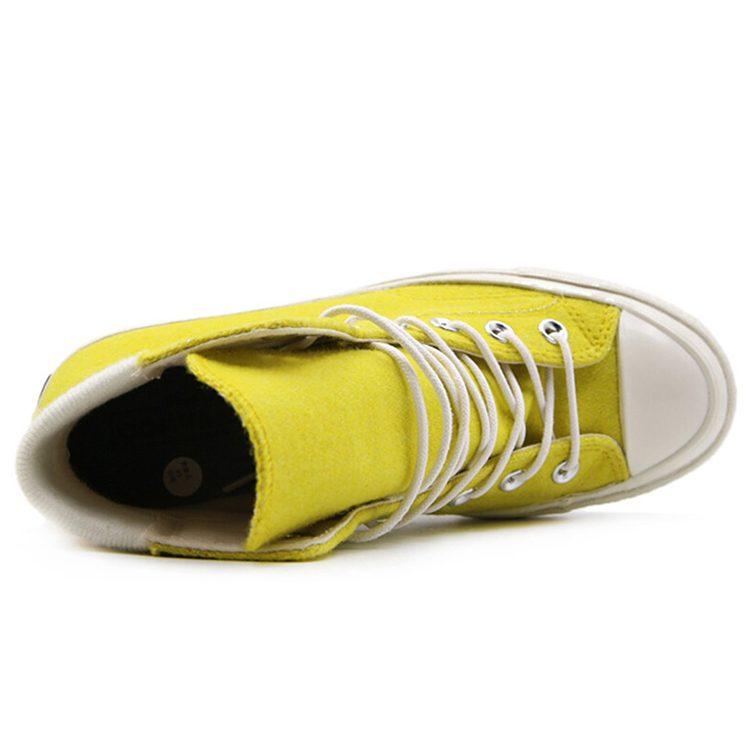 Кеды Converse Chuck 70 Retro Stripe High 'Bold Citron' Женские 163366C
