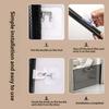 Entry Opening Pet Gate with Black Pull-Across Panel, Indoor Barrier Design and 49.21 In Shared Width for Homes