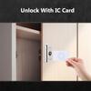 Умный Bluetooth-замок Tuya для деревянного шкафа, бесключевой доступ, IC-карта, управление через приложение, удаленный мониторинг, разблокировка, мебельный ящик, дверь
