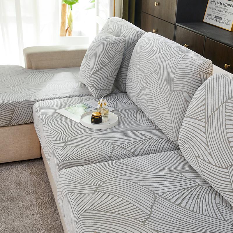Жаккардовый толстый чехол для подушки сиденья дивана, съемный эластичный секционный чехол для дивана, чехлы для мебели, защита от пыли, подходит для домашних животных