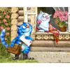 Full 5D Diy Diamond Painting Cartoon Cute Cat Mosaic Embroidery Cross Stitch Home Decor Handmade