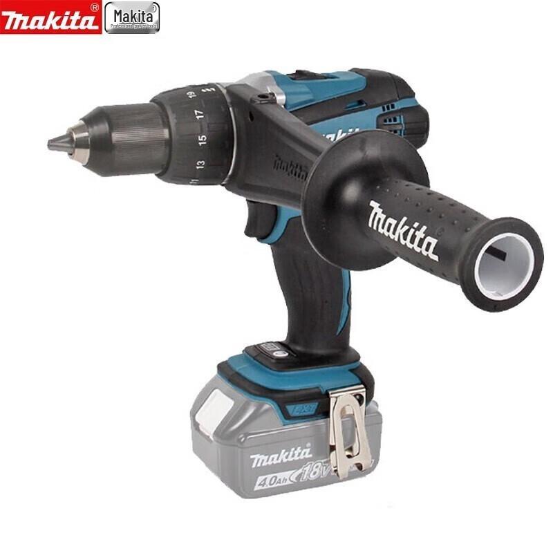 Makita DHP458RME 18В Аккумуляторный ударный шуруповерт/дрель CN вилка (адаптер в комплекте)