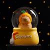 Capybara Cartoon Crystal Ball Electric Light Crafts Cute Hand-made Ornaments  Party