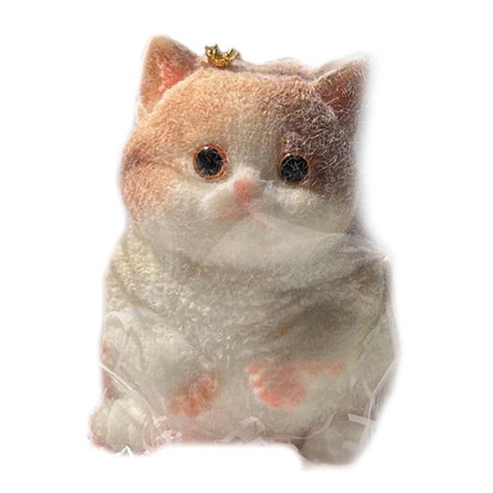 Реалистичная игрушка для кошек, сжимающая медленно восстанавливающийся мягкий TPR, снимает стресс, беспокойство, портативная для детей, подростков, взрослых, котят, животных, сжимающих сенсорную игрушку-фиджет