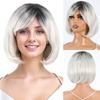 Short Wigs for Women Synthetic Hair Cosplay Wig with Bangs Straight Anime Movie Costume Party Halloween Wig Drag Queen