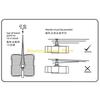 F26C Настенные кварцевые часы с маятником, механизм движения, DIY, набор для замены и ремонта